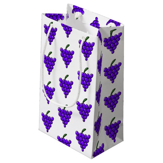 Petit Sac Cadeau Raisins (Dos Angle)