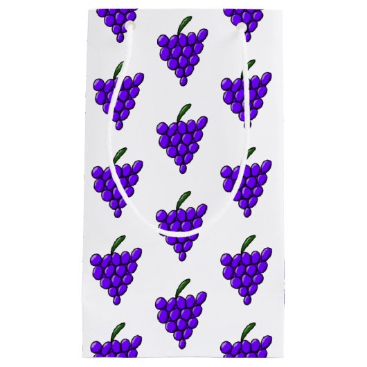 Petit Sac Cadeau Raisins (Devant)