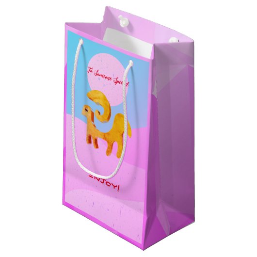 Petit Sac Cadeau Ram Zodiac Aries (Devant Angle)