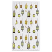 Petit Sac Cadeau Ramadan Kareem Crescent Lanterns Moubarak Islamiqu (Devant)