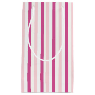Petit Sac Cadeau Rayures de régence