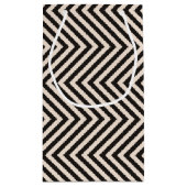 Petit Sac Cadeau Rayures de risque (Dos)