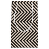 Petit Sac Cadeau Rayures de risque (Devant)