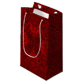 Petit Sac Cadeau Red Gerbera (Devant Angle)