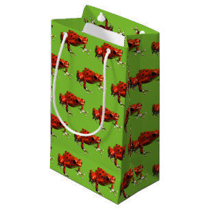 Petit Sac Cadeau Red Poison Dart Frog