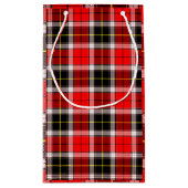 Petit Sac Cadeau Red Tartan (Dos)