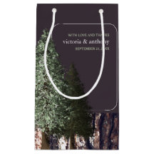 Redwoods & Bark, Mariage rustique Favor