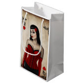 Petit Sac Cadeau Reine des coeurs (Dos Angle)