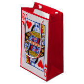 Petit Sac Cadeau Reine des Coeurs (Devant Angle)