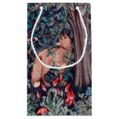 Petit Sac Cadeau Renard dans la forêt, William Morris (Dos)