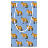 Petit Sac Cadeau Renard rouge (Dos)