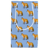 Petit Sac Cadeau Renard rouge (Devant)