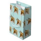 Petit Sac Cadeau Renard rouge (Dos Angle)