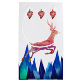 Petit Sac Cadeau Rennes, Montagnes, Jouets De Vacances (Dos)