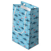Petit Sac Cadeau Requin (Dos Angle)