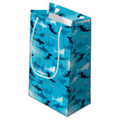 Petit Sac Cadeau requins! (Dos Angle)