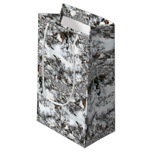 Petit Sac Cadeau Résumé de neige
