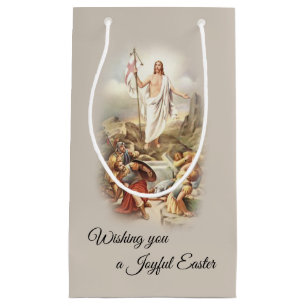 Petit Sac Cadeau Résurrection de Pâques Pascha de Jésus