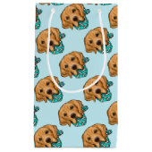 Petit Sac Cadeau Retriever doré (Devant)