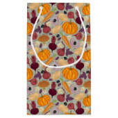 Petit Sac Cadeau Rétro arrière - plan des légumes frais (Dos)