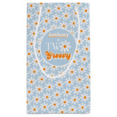 Petit Sac Cadeau Retro Deux garçons Super 2e anniversaire (Dos)