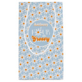 Petit Sac Cadeau Retro Four Ever Super Boys 4e anniversaire (Dos)