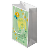 Petit Sac Cadeau Retro Holiday Fête de Noël laide (Devant Angle)