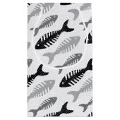 Petit Sac Cadeau Rétro motif de Fishbone de restaurant de fruits de (Dos)