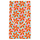 Petit Sac Cadeau Rétro motif orange de cale (Devant)