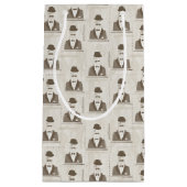 Petit Sac Cadeau Rétro motif pour l'homme (Devant)