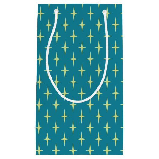 Petit Sac Cadeau Rétro profil sous convention astérisque d'ère (Devant)