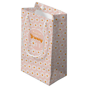 Petit Sac Cadeau Retro Super One Girls 1er anniversaire