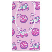 Petit Sac Cadeau Rétro super rouleau disco (Devant)