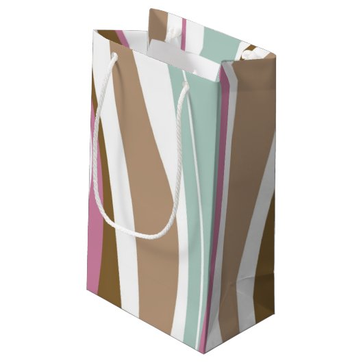 Petit Sac Cadeau Rétros rayures (Dos Angle)