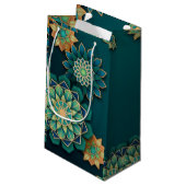 Petit Sac Cadeau rêve vert (Dos Angle)
