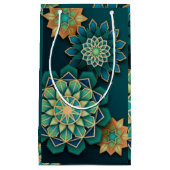 Petit Sac Cadeau rêve vert (Devant)