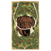 Petit Sac Cadeau Rhodesian Ridgeback Wreath (Dos)