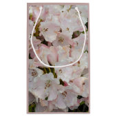 Petit Sac Cadeau Rhododendron rose fleurit (Dos)