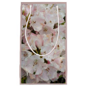 Petit Sac Cadeau Rhododendron rose fleurit (Devant)