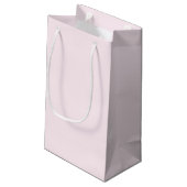 Petit Sac Cadeau Robe princesse en argent rose Fête d'anniversaire  (Dos Angle)