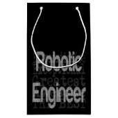 Petit Sac Cadeau Robotique Engineer Extraordinaire (Dos)