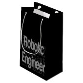 Petit Sac Cadeau Robotique Engineer Extraordinaire (Dos Angle)