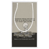 Petit Sac Cadeau Rock inférieur (Devant)