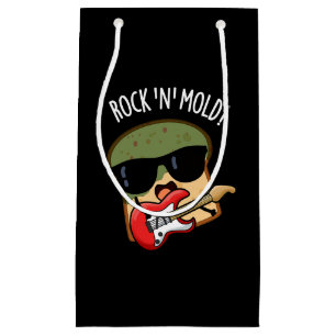 Petit Sac Cadeau Rock n Mold Blague drôle de pain Fond sombre