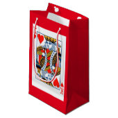 Petit Sac Cadeau Roi des Coeurs (Devant Angle)