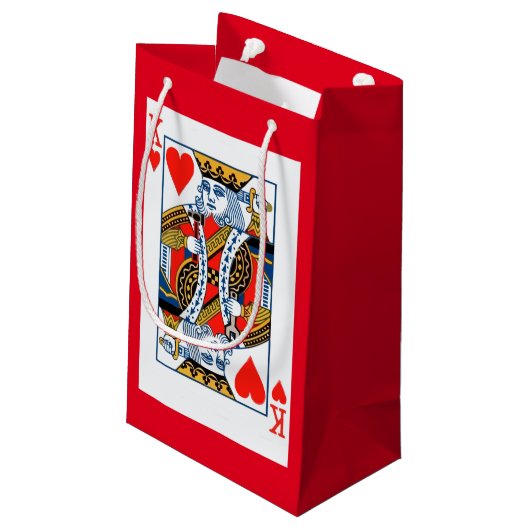 Petit Sac Cadeau Roi des Coeurs (Dos Angle)