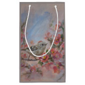 Petit Sac Cadeau Roitelet à couronne rubis (Dos)
