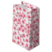 Petit Sac Cadeau Romantic pink Cherry blosson (Dos Angle)