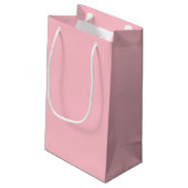 Petit Sac Cadeau Rose (Dos Angle)