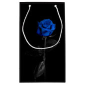 Petit Sac Cadeau Rose de bleu de police (Dos)